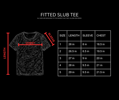 FITTED SLUB TEE [IVORY]