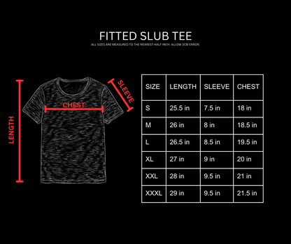 FITTED SLUB TEE [IVORY]