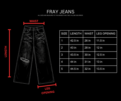 FRAY JEANS [ASH GRAY]