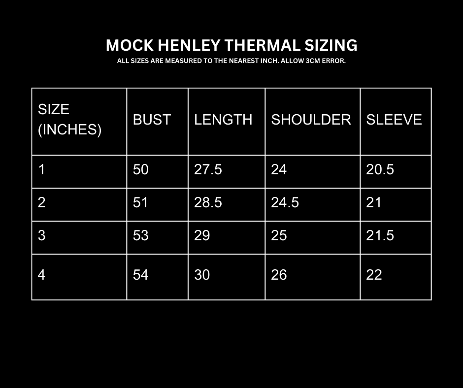 MOCK LAYERED HENLEY THERMAL [NOIR/HEATHER]