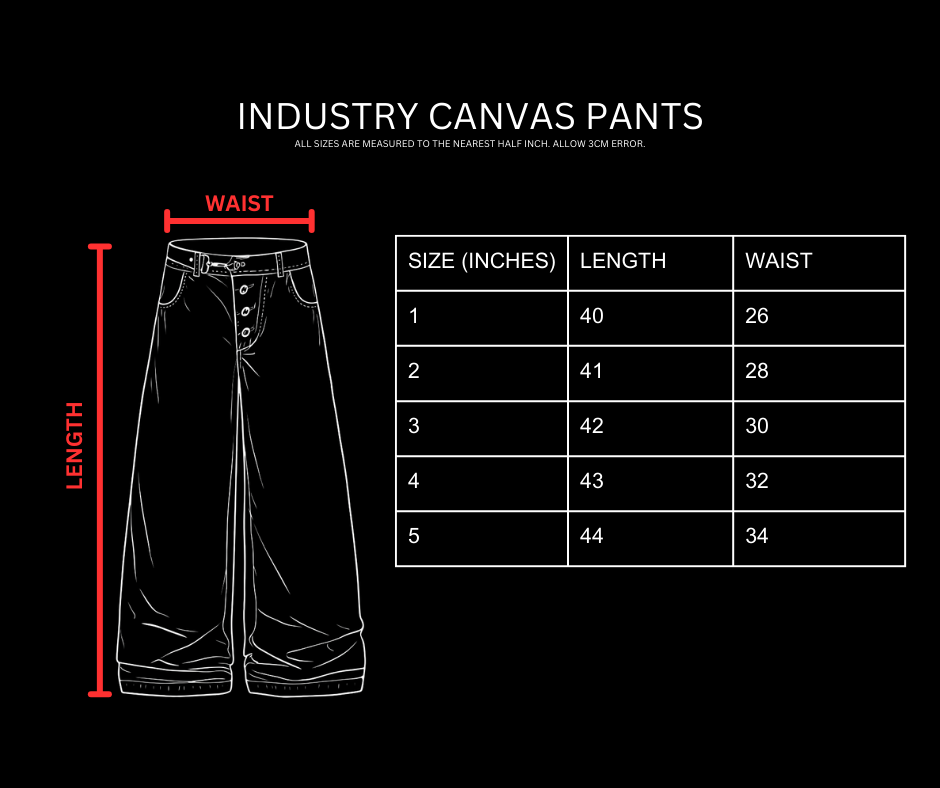 INDUSTRY CANVAS PANTS [CONCRETE]
