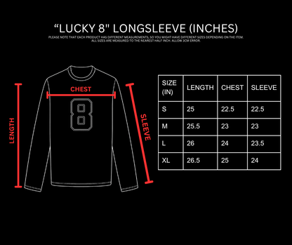 "LUCKY 8" LONGSLEEVE [FOREST CAMO]