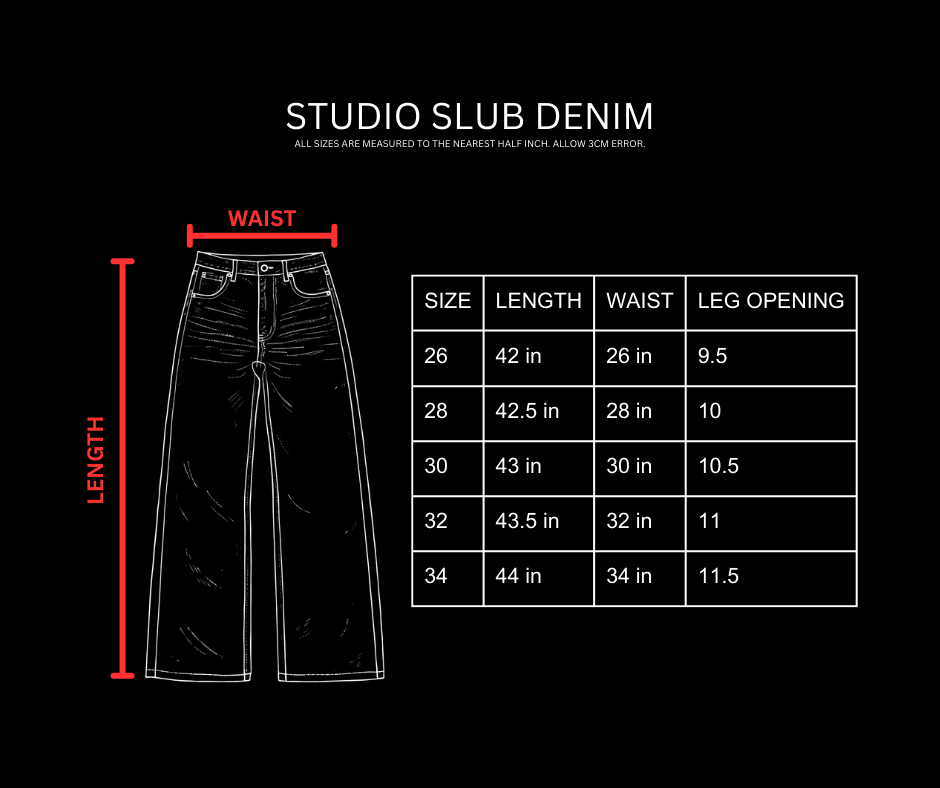 STUDIO SLUB DENIM [PALE BLUE]