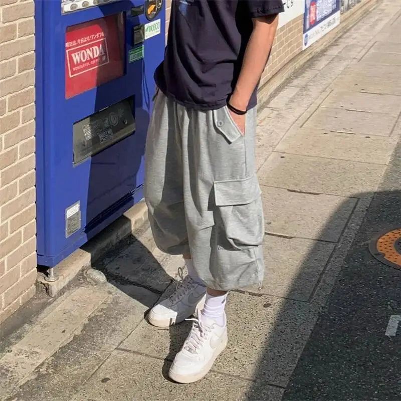 CARGO POCKET LOUNGE SHORTS [HEATHER]